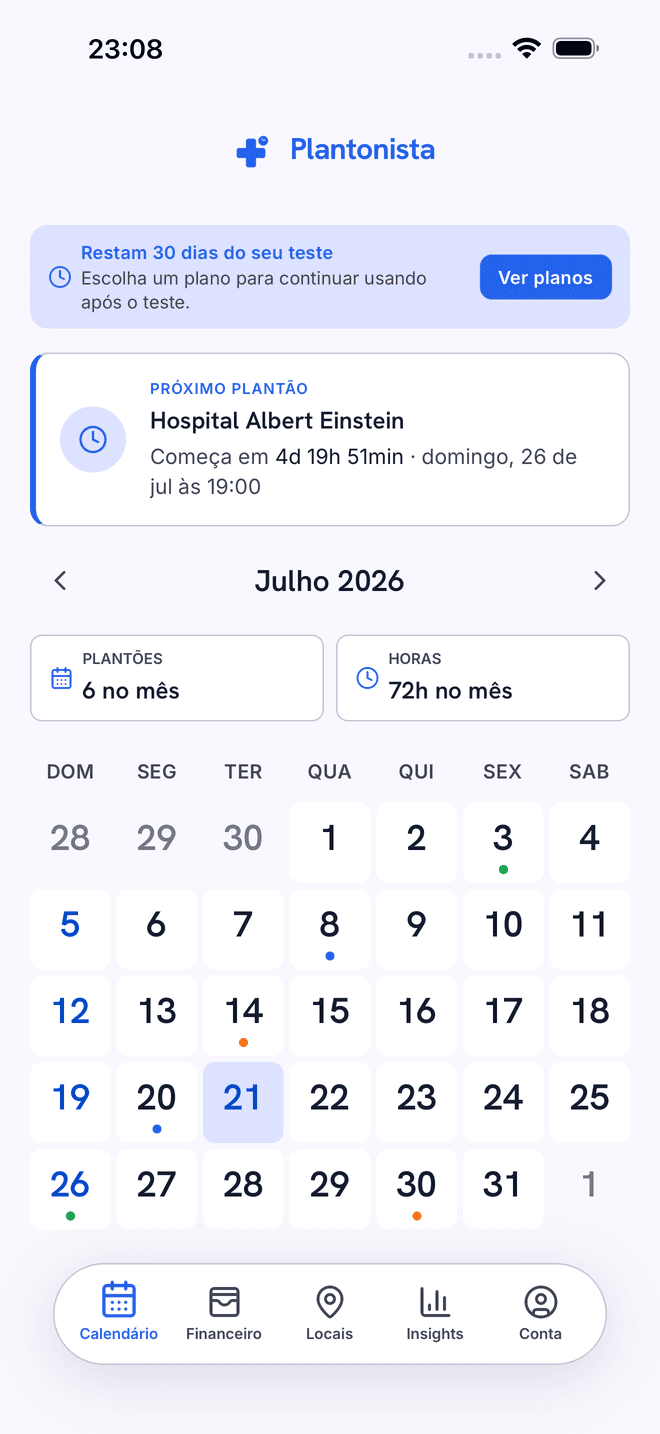 Imagem 1 do projeto Plantonista